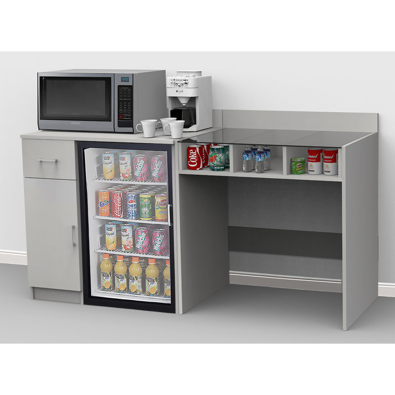 Breaktime Coffee Kitchen Lunch Break Room 36" x 72" Base Wayfair